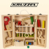 Houten speelgoed gereedschapskist / set houten gereedschap / kinderen van Kruzzel